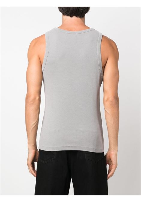 Grey fine-ribbed tank top - ENTIRE STUDIOS -  men ENTIRE STUDIOS | ES2155RH